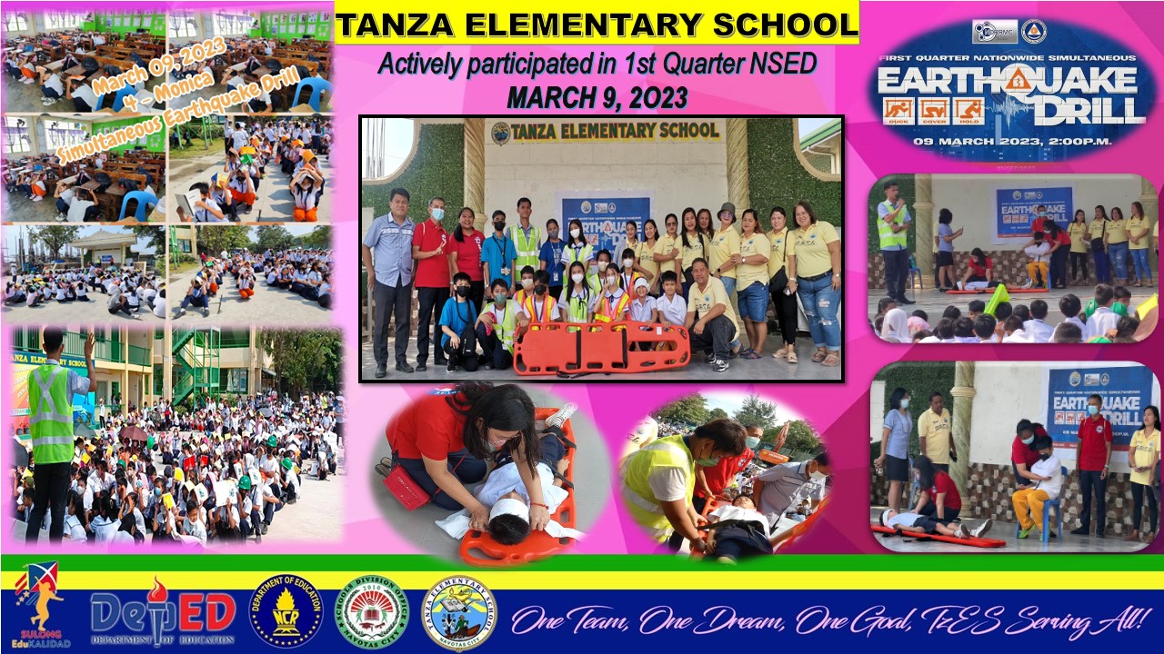 1st Quarter National Simultaneous Earthquake Drill 2023